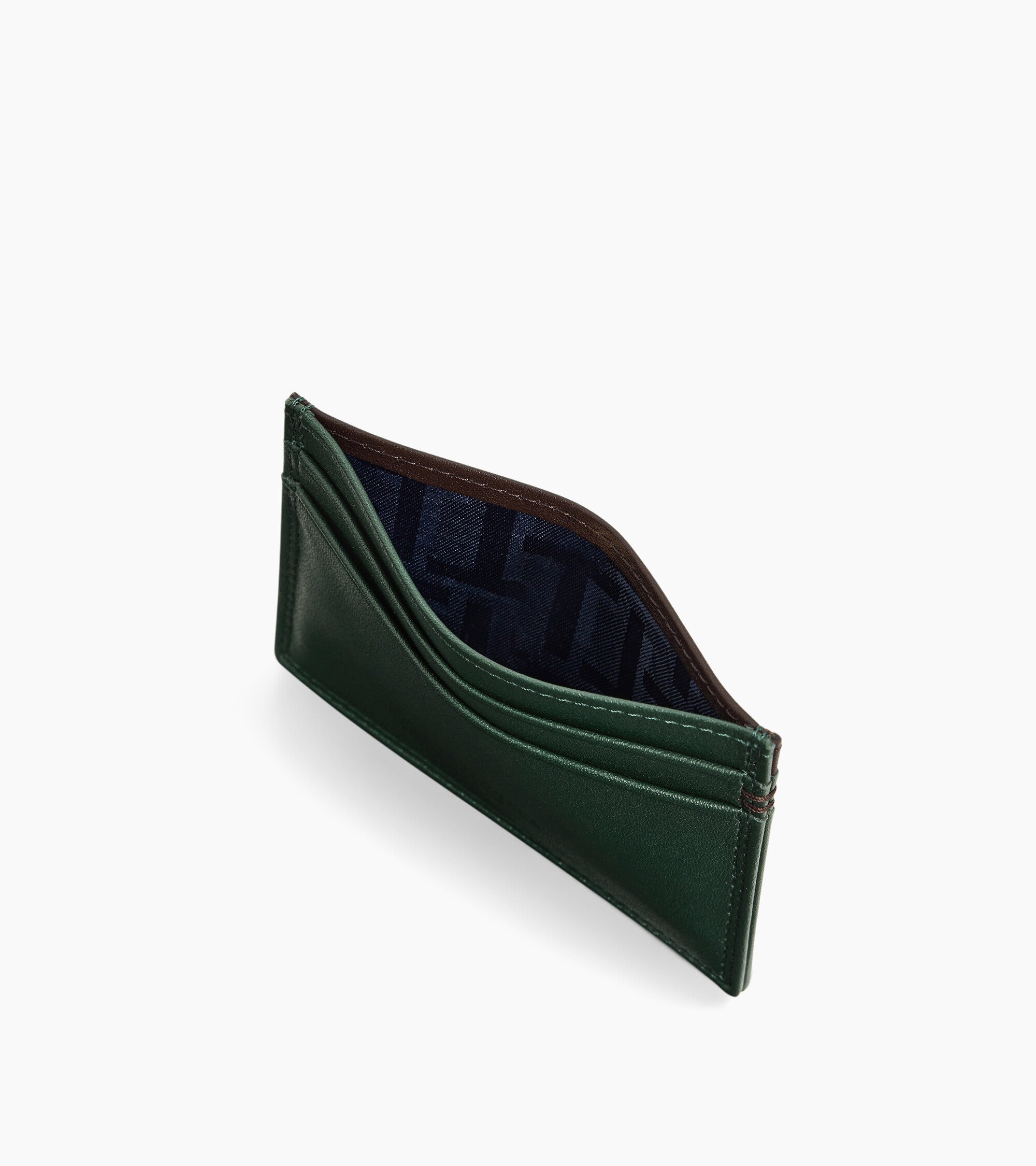 Martin card holder in smooth leather