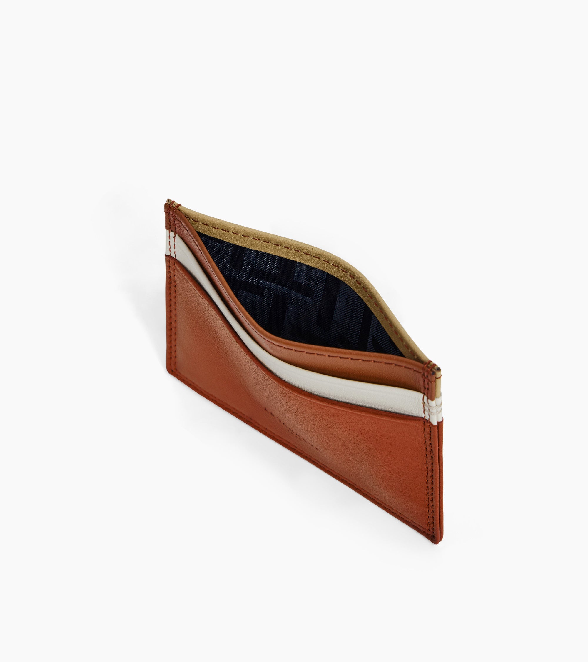 Martin card holder in smooth leather