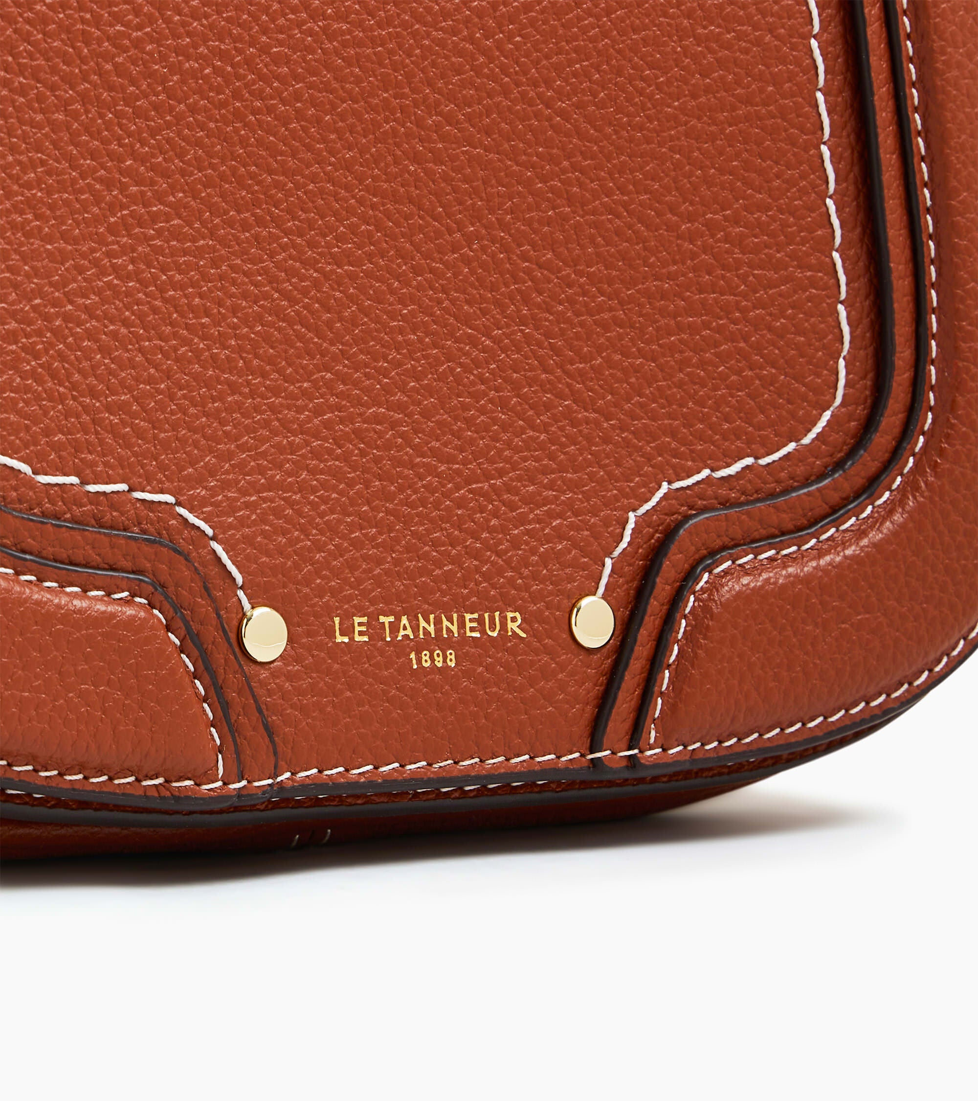 Ella small crossbody bag in grained leather