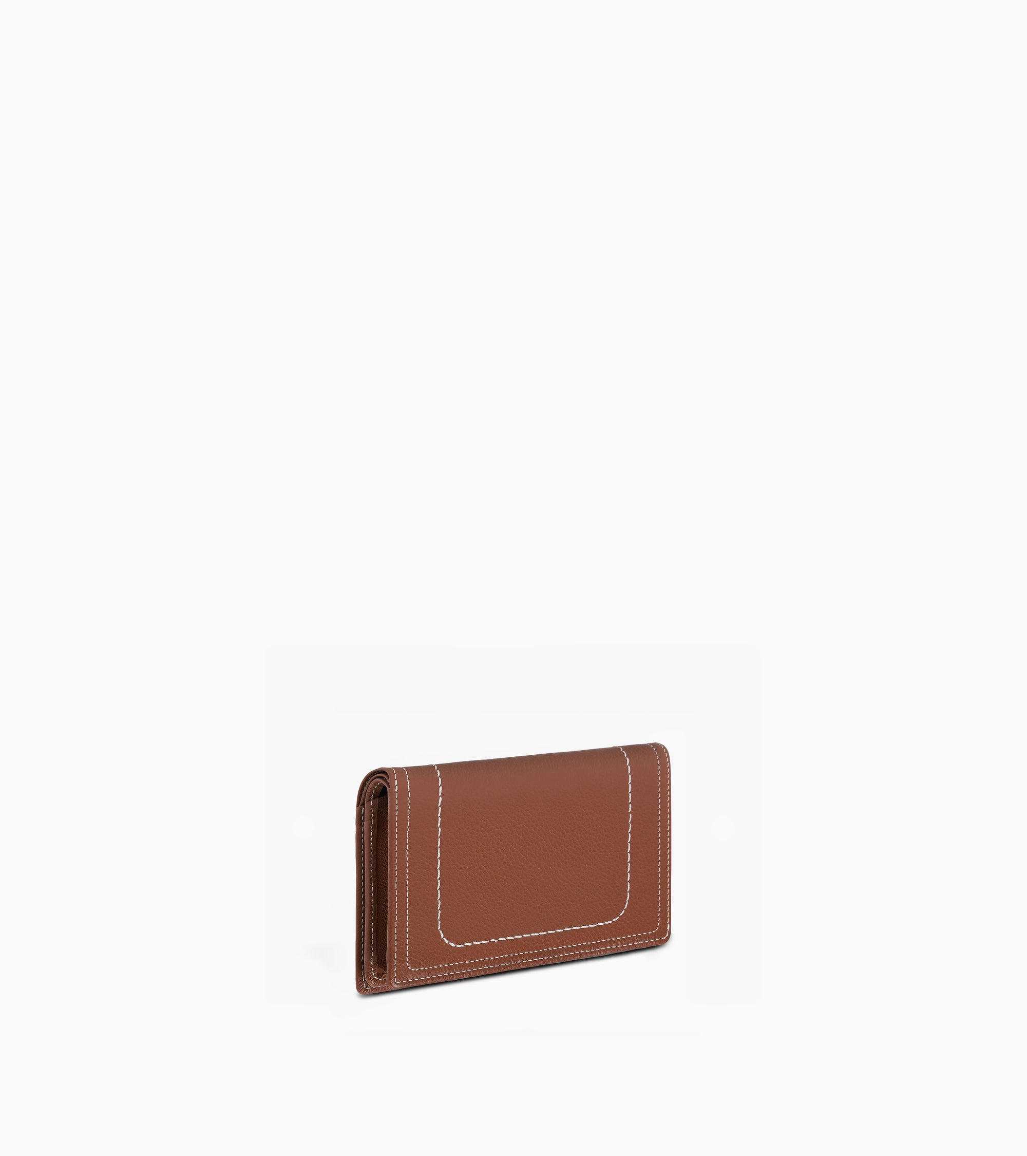 Ella medium wallet in grained leather