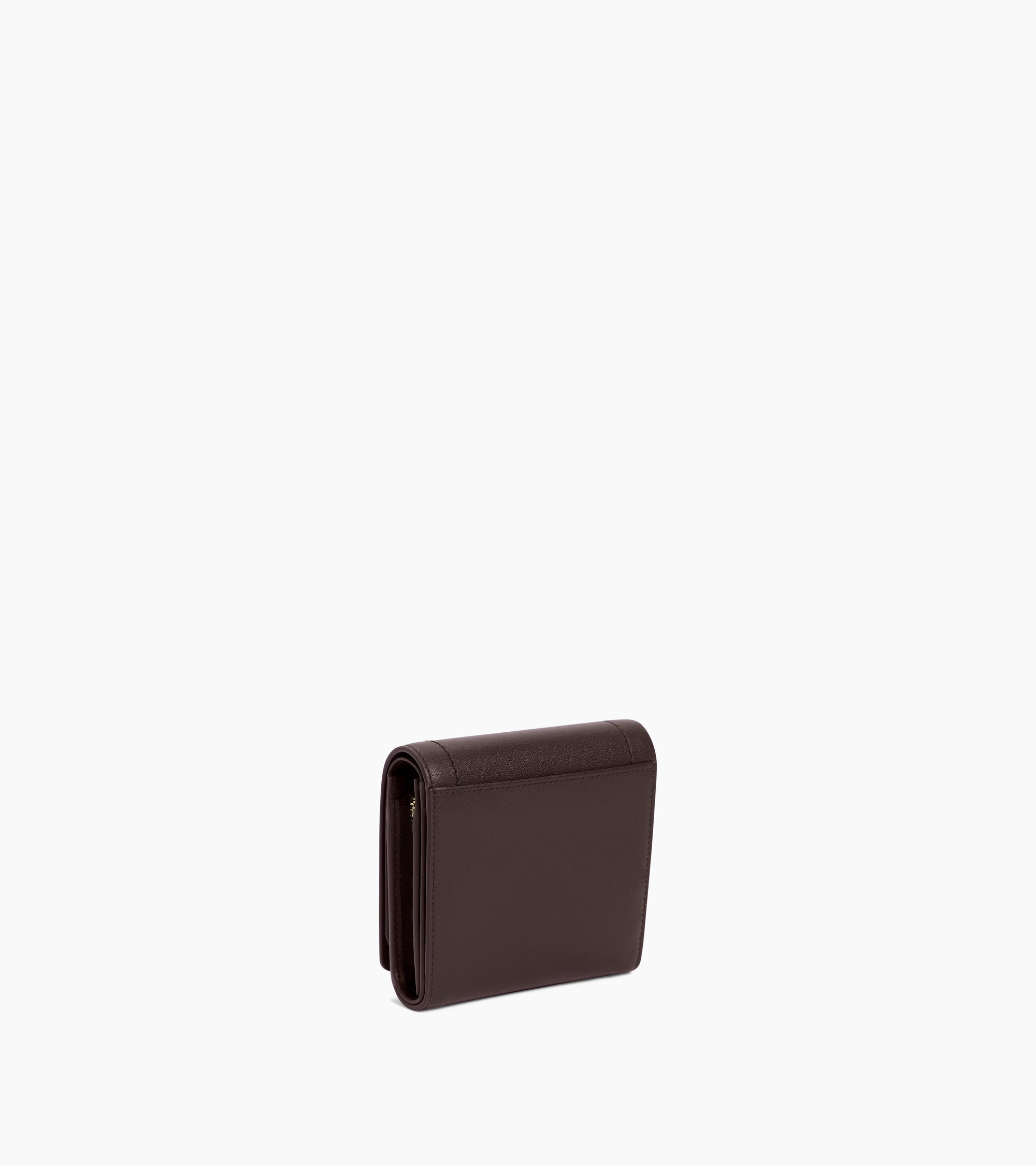 Louison small wallet with flap in smooth leather