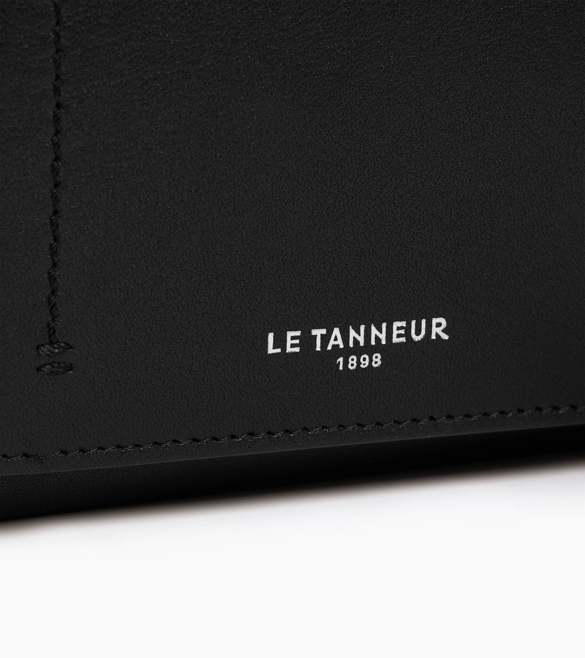 Louison small wallet with flap in smooth leather
