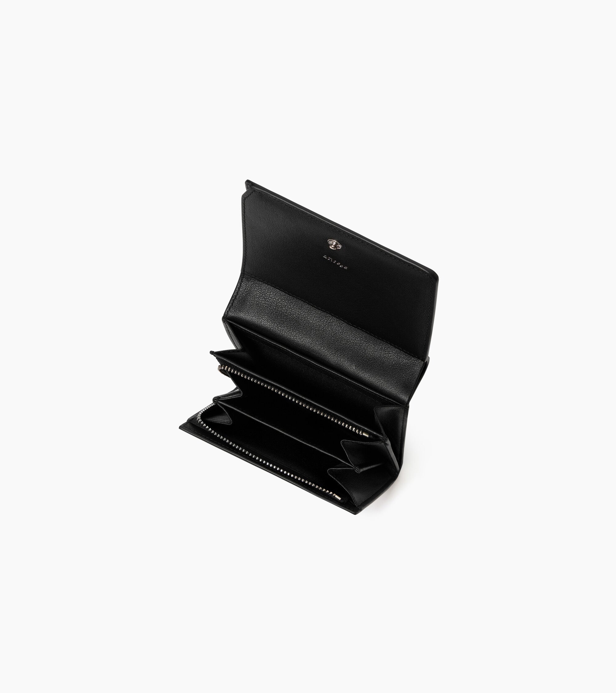 Louison small wallet with flap in smooth leather