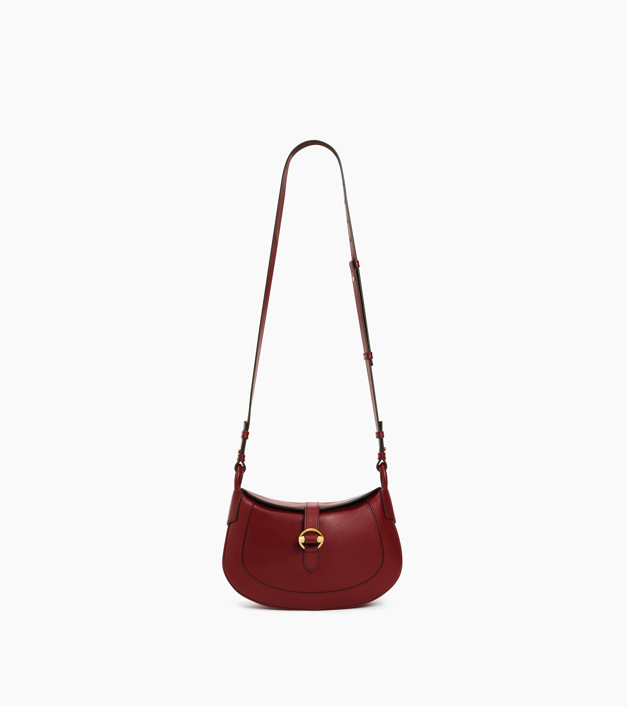 Pia small shoulder bag in smooth leather