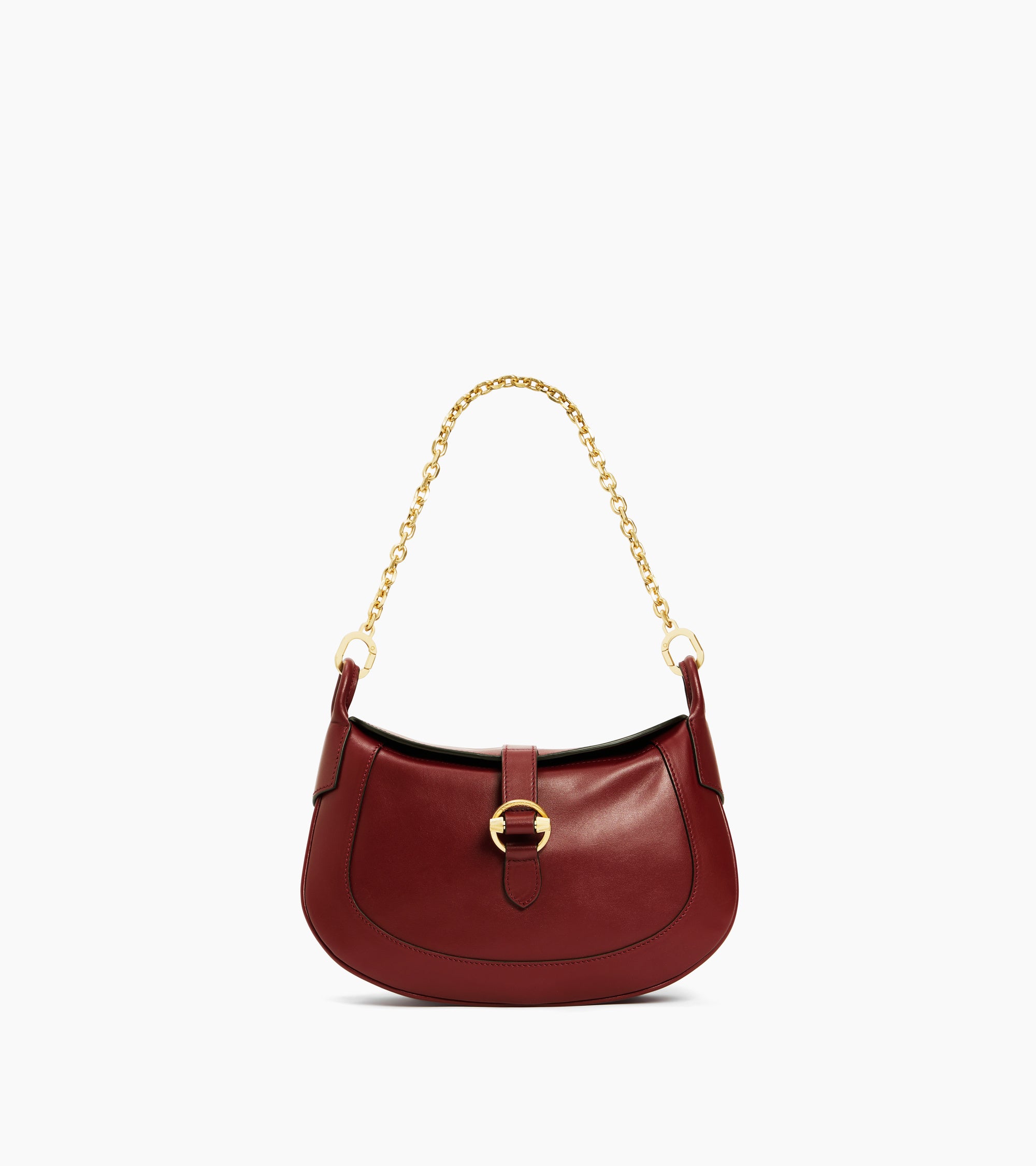Pia small shoulder bag in smooth leather