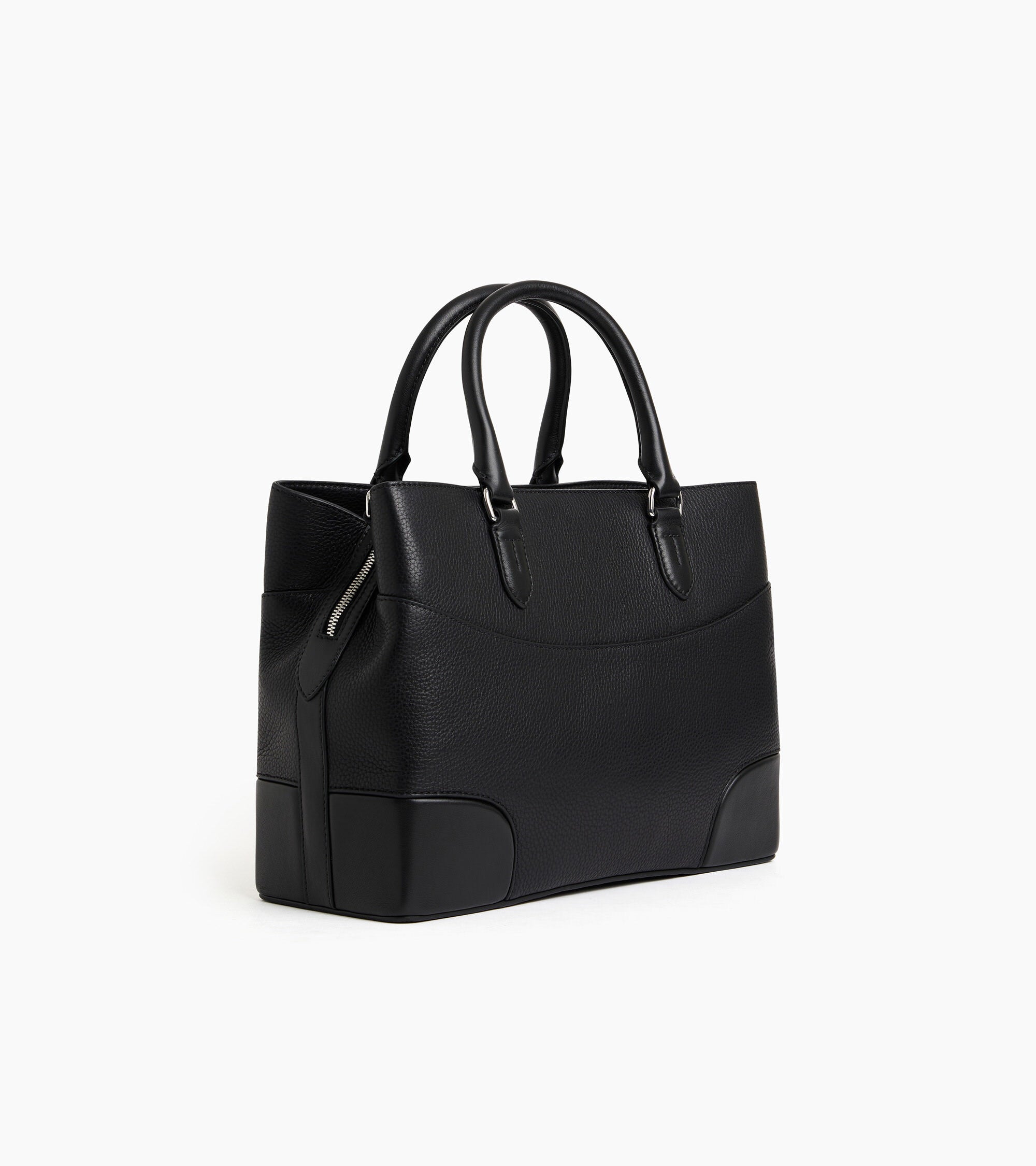 Romy large handbag in smooth grained leather