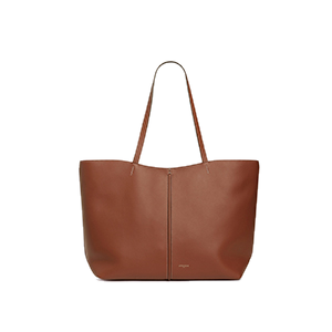 Grained leather tote bag Kitesy Martin Studio
